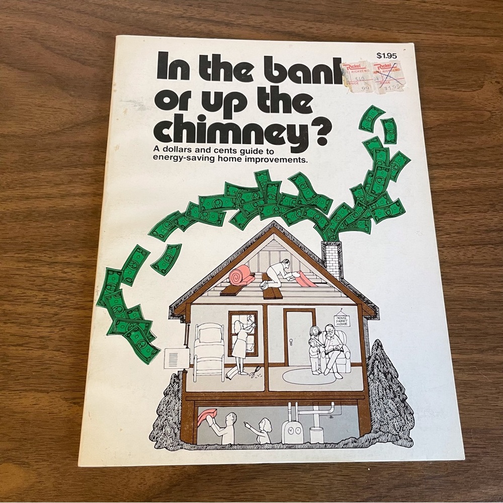 Vintage U.S. HUD Energy Saving Guide Home Improvement Book